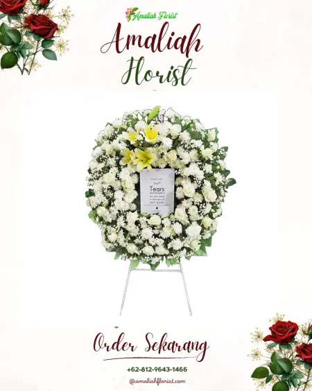 Krans Bunga Duka Tegalkarang